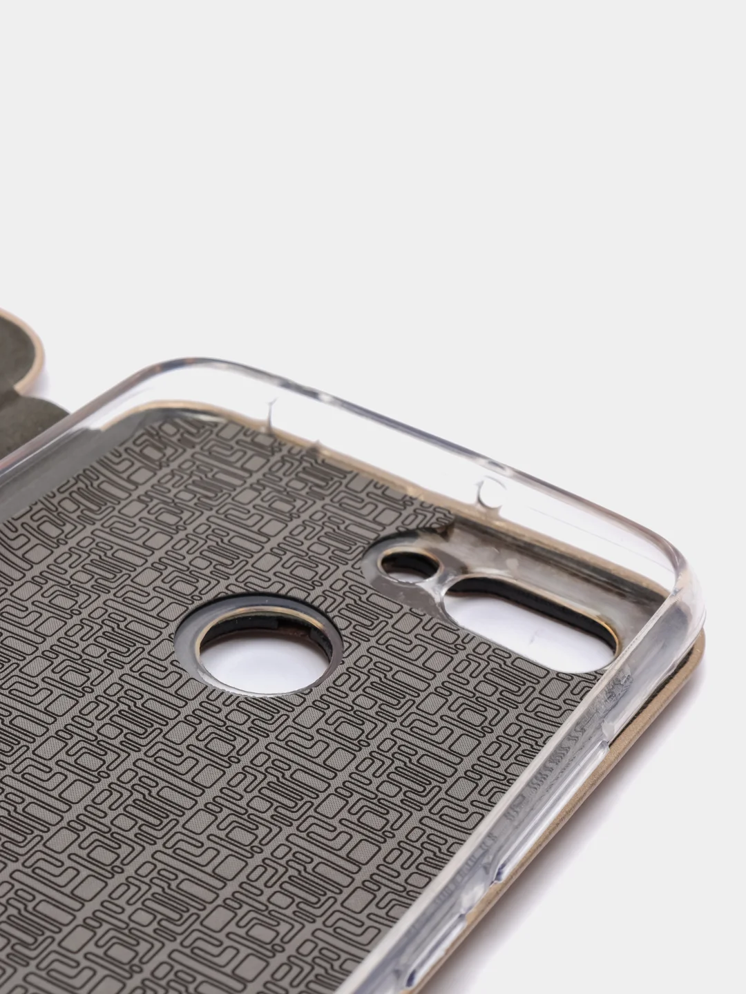 Золотой чехол книжка Xiaomi Redmi 6