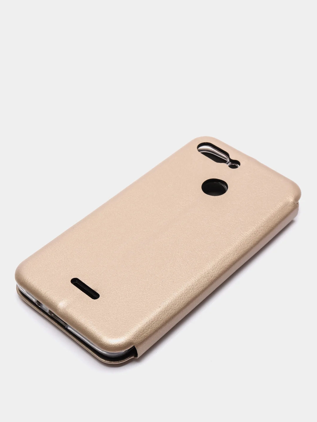 Золотой чехол книжка Xiaomi Redmi 6