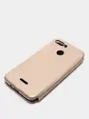 Золотой чехол книжка Xiaomi Redmi 6