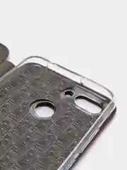 Бордовый чехол книжка Xiaomi Redmi 6