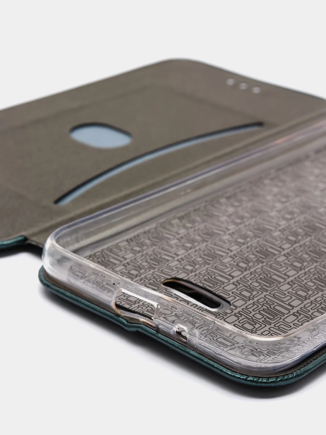 Зеленый чехол книжка Xiaomi Redmi 6