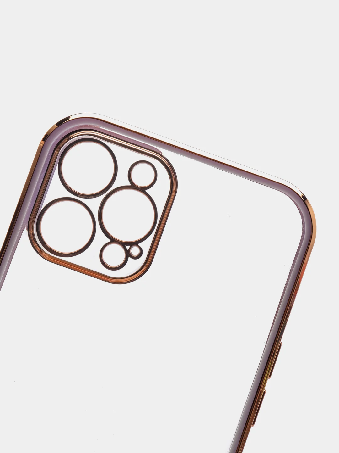 Сиреневый чехол с защитой камеры IPHONE 12 PRO MAX