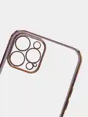 Сиреневый чехол с защитой камеры IPHONE 12 PRO MAX