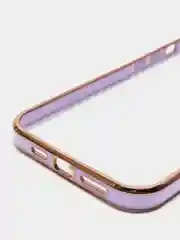 Сиреневый чехол с защитой камеры IPHONE 12 PRO MAX