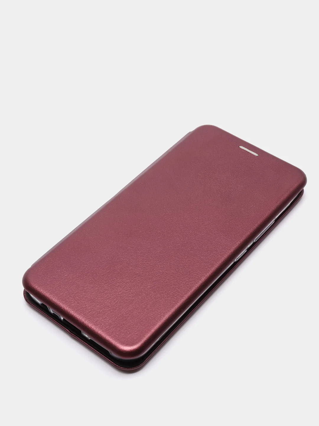 Бордовый чехол-книжка REALME C15