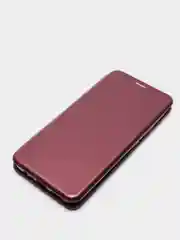 Бордовый чехол-книжка REALME C15