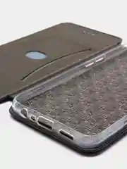 Черный чехол книжка OPPO A52