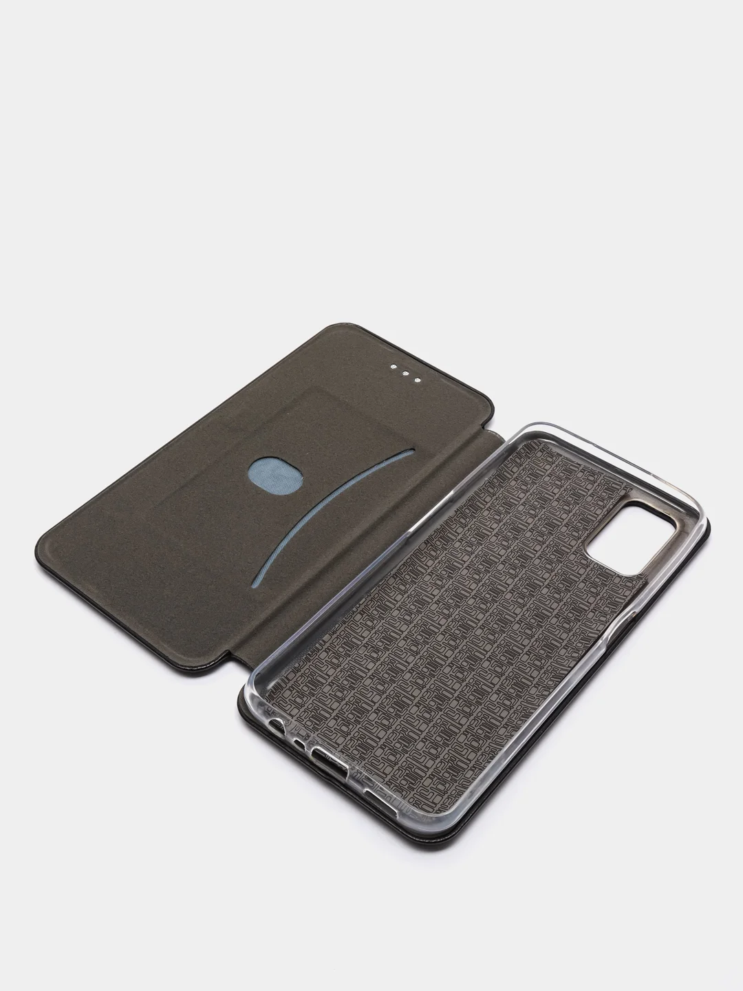 Черный чехол книжка OPPO A52