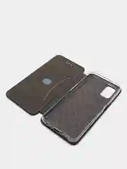 Черный чехол книжка OPPO A52
