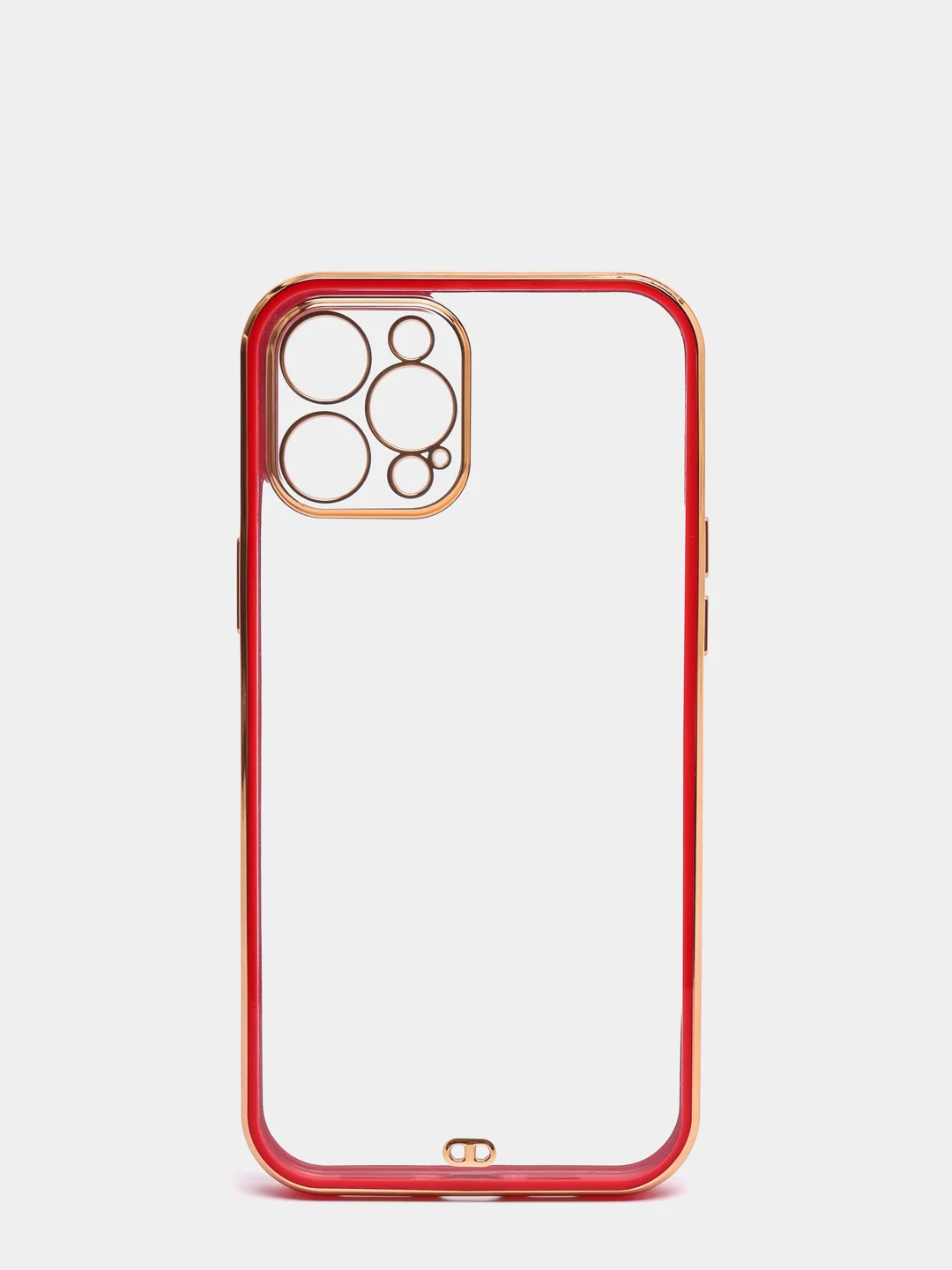 Красный чехол с защитой камеры IPHONE 12 PRO MAX