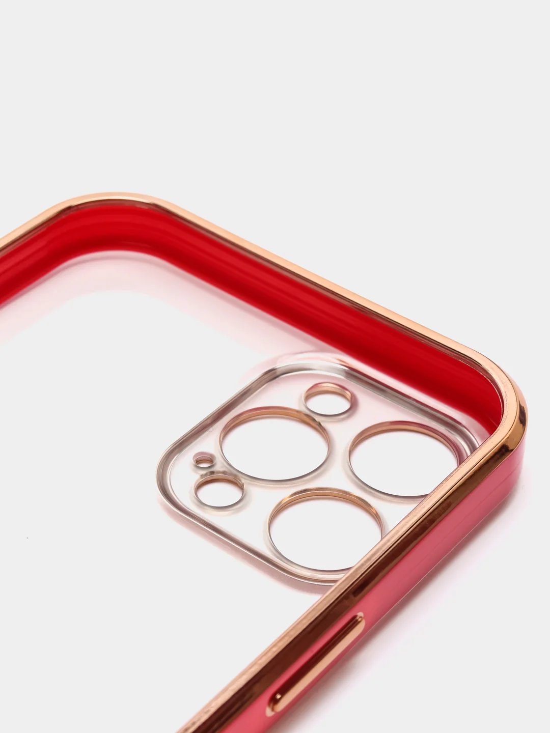 Красный чехол с защитой камеры IPHONE 12 PRO MAX