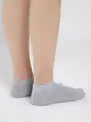 Серый женские короткие носки