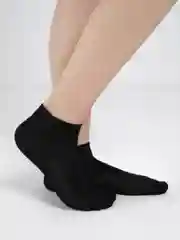 Черный женские короткие носки