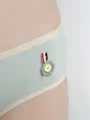 Мятный хлопковые женские трусы слипы, детские трусы для девочек