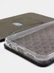 Черный чехол-книжка REALME C15