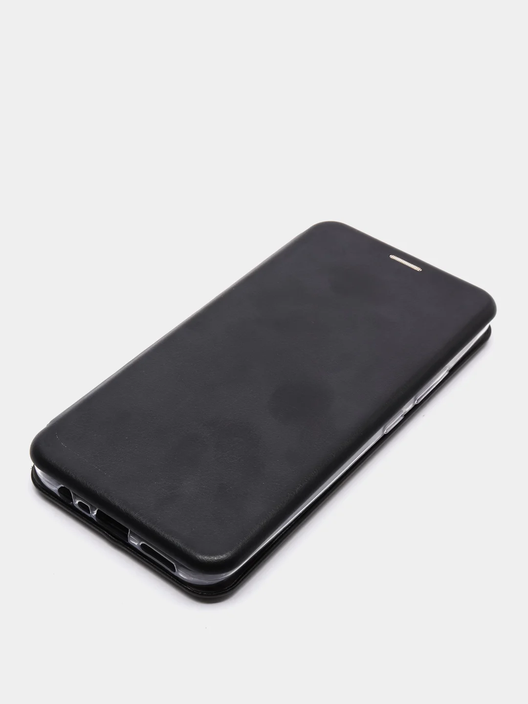 Черный чехол-книжка REALME C15