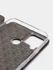 Черный чехол-книжка REALME C15