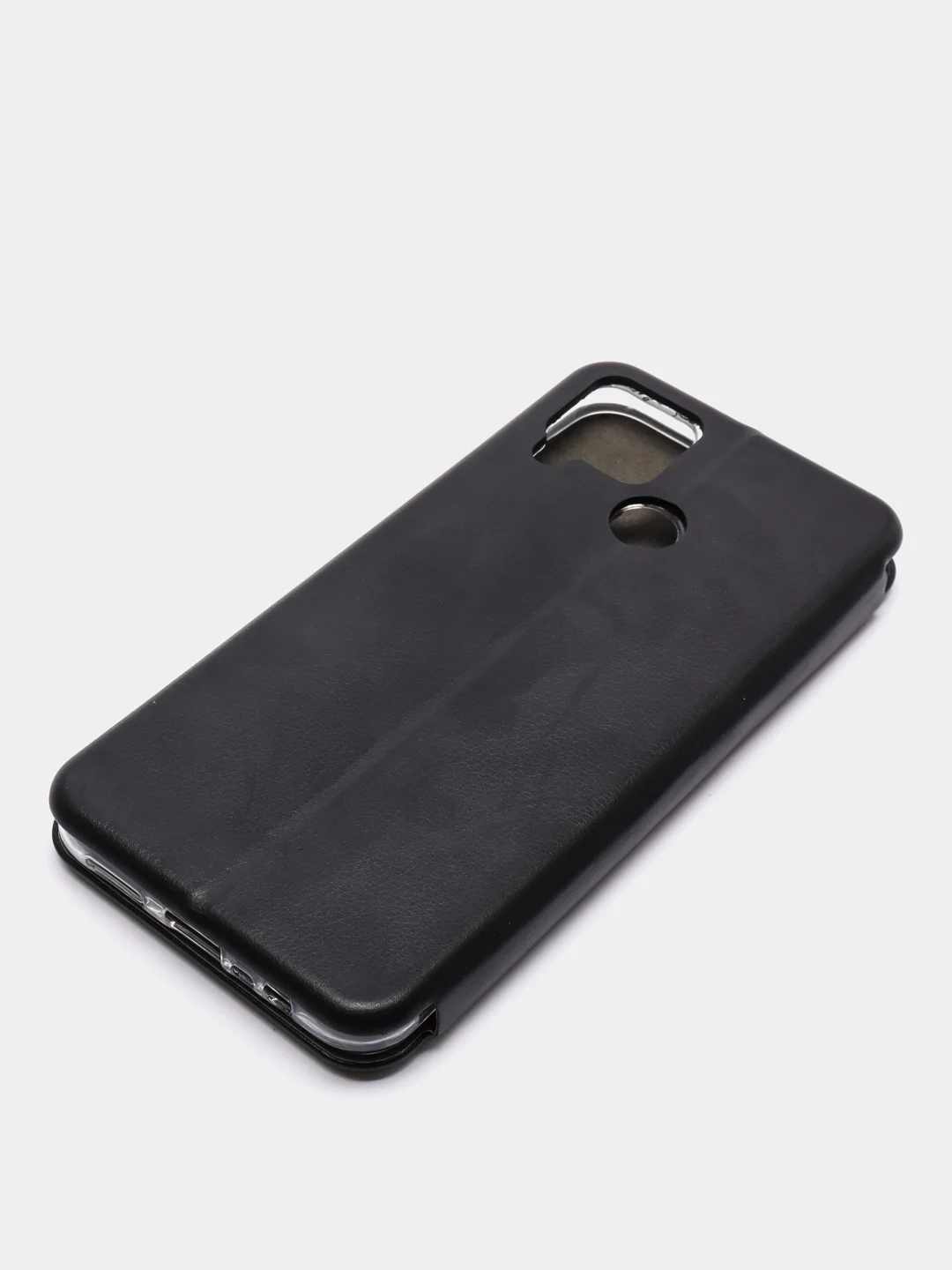 Черный чехол-книжка REALME C15
