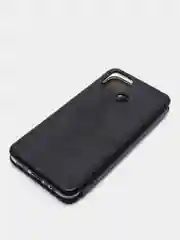 Черный чехол-книжка REALME C15
