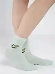 Зеленый носки женские