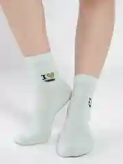 Зеленый носки женские