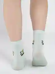 Зеленый носки женские
