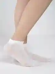 Белый женские короткие носки