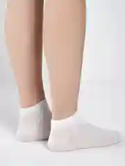 Белый женские короткие носки