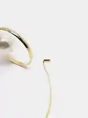 Желтый колье на шею, с жемчугом