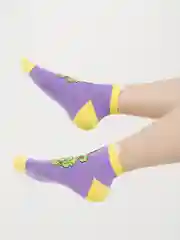 Фиолетовый носки женские