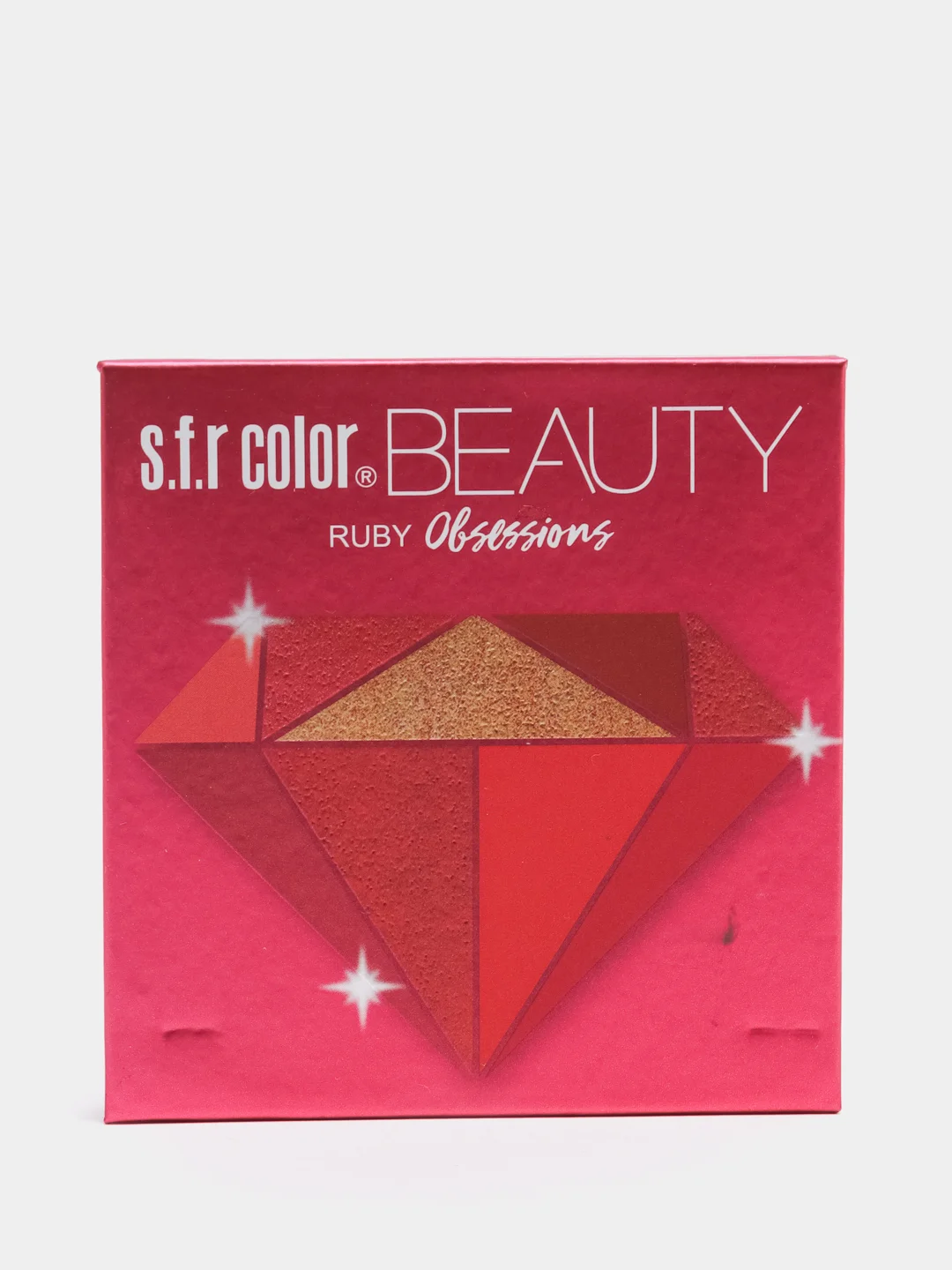 Фуксия тени для век, макияж, компактная палетка, 9 цветов - s.f.r color Beauty