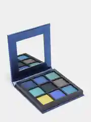 Синий тени для век, макияж, компактная палетка, 9 цветов - s.f.r color Beauty
