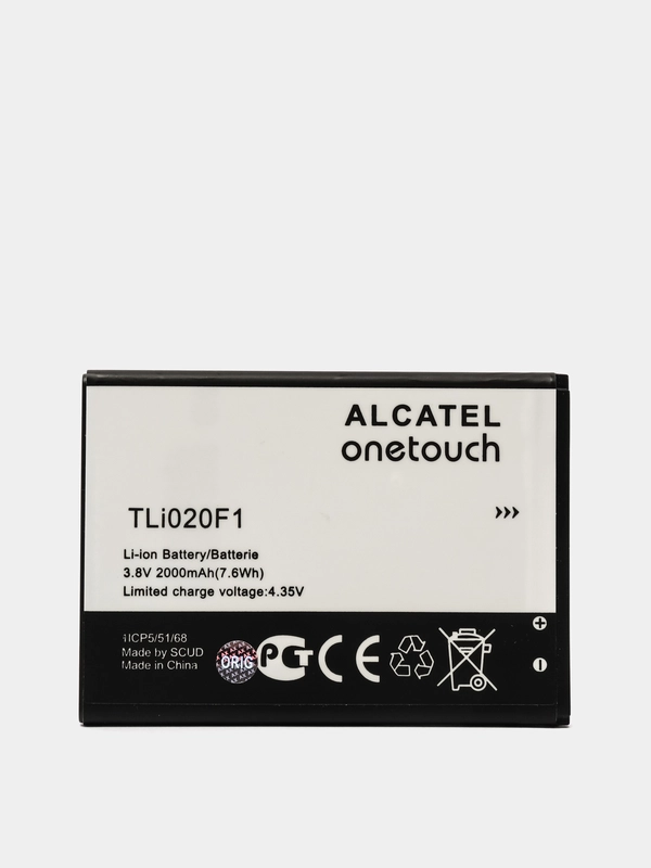 Аккумулятор TLi020F1 для Alcatel OT 6036, OT 7041