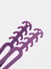 Фиолетовый держатель эластичный для медицинской маски со ступенчатой регулировкой длины