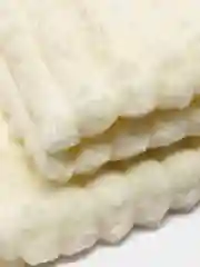 Молочный плед-покрывало "Кубик", евро, 200 х 230 см