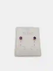 Аметистовый серьги-гвоздики Xuping Jewelry