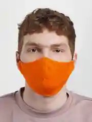 Оранжевый маска тканевая, двуслойная