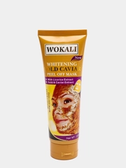 Золотая маска пленка от черных точек очищающая и сужающая поры, Wokali Gold Caviar