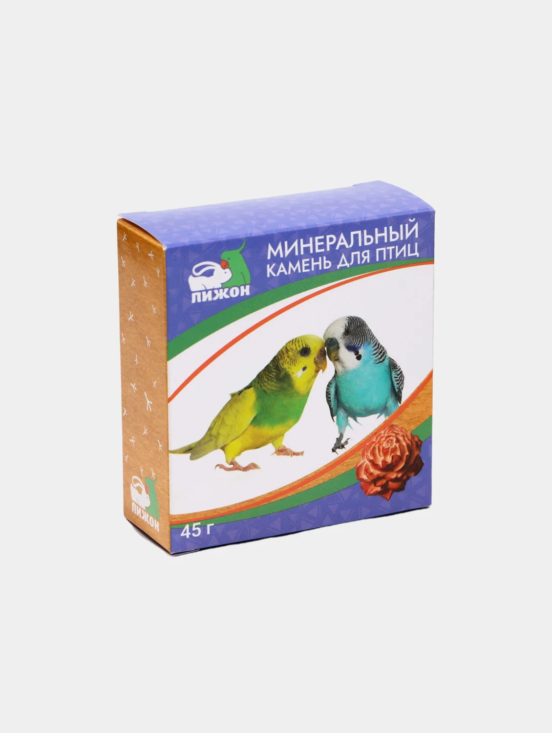 Коралловый минеральный камень для птиц