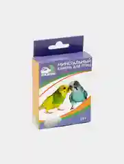 Белый минеральный камень для птиц