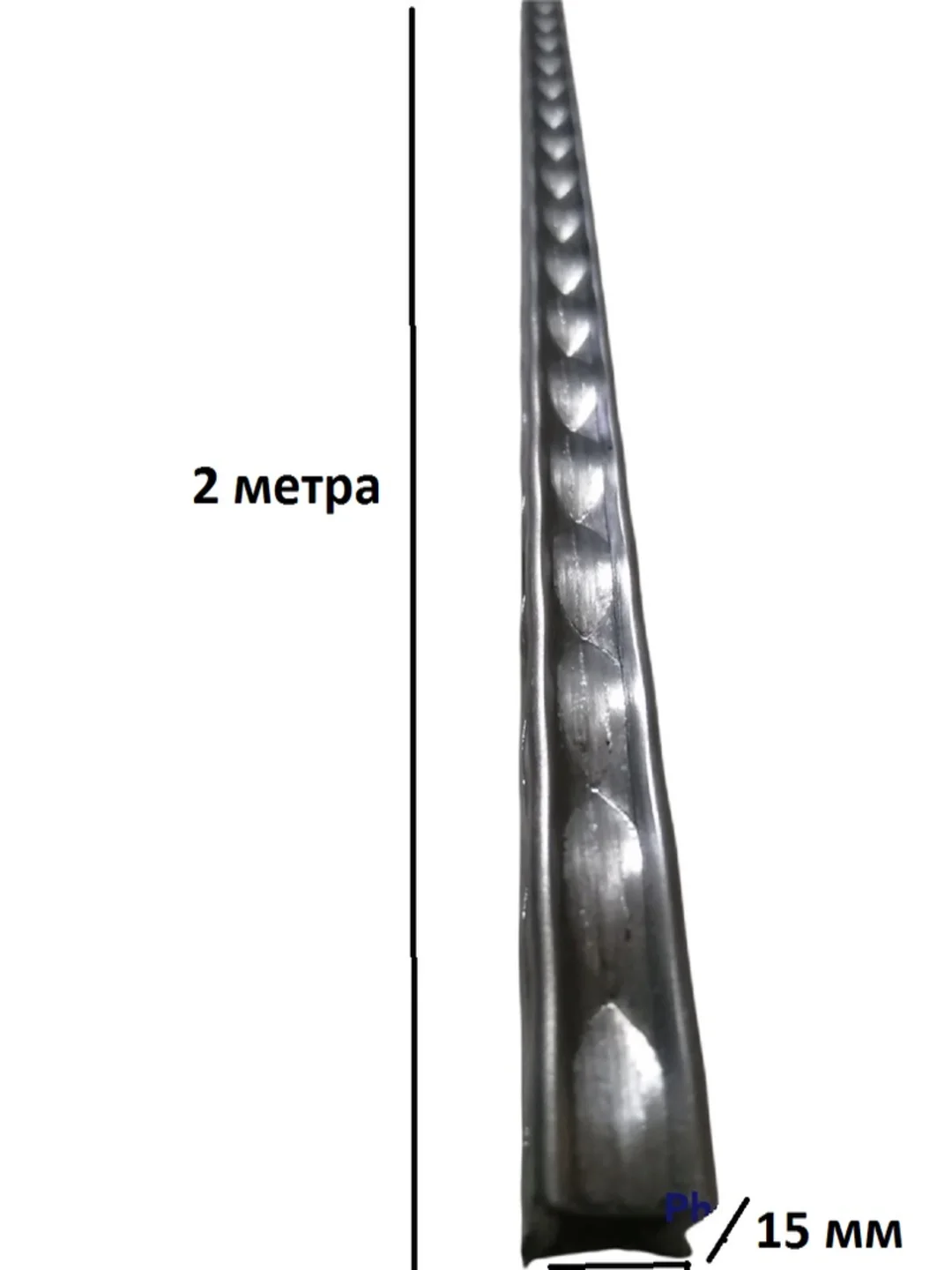 Металлический прокат, художественный, 4-х сторонний, 4 штуки