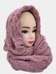 Хомут вязаный на шею