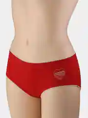 Красный трусы женские, хлопковые