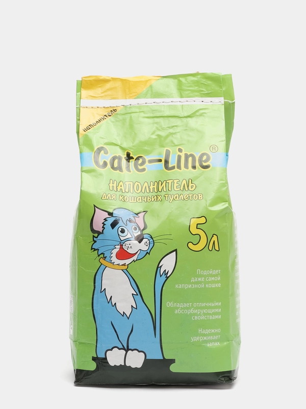 Наполнитель для кошачьего туалета CATE-LINE впитывающий 5л наполнитель для кошек