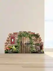 Наклейка на стену "Домик с животными"