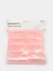 Кремовый бигуди для волос BERIOTTI, 10 шт, 6,8 х 2,5 см