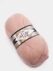 Пудровый пряжа Ангора Реал 40 Ализе Angora Real 40 Alize 40% шерсть 60% акрил 100 г 480 м