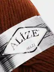 Медный пряжа Суперлана Макси Ализе Superlana Maxi Alize 25%-шерсть 75%-акрил 100 г 100 м