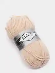 Пудровый пряжа Суперлана Макси Ализе Superlana Maxi Alize 25%-шерсть 75%-акрил 100 г 100 м