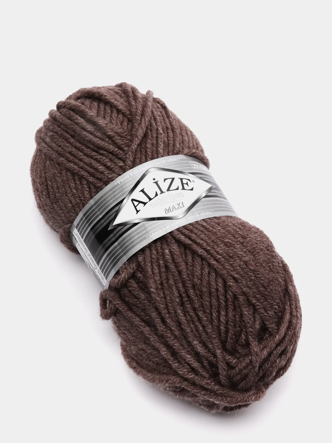 Светло-коричневый пряжа Суперлана Макси Ализе Superlana Maxi Alize 25%-шерсть 75%-акрил 100 г 100 м